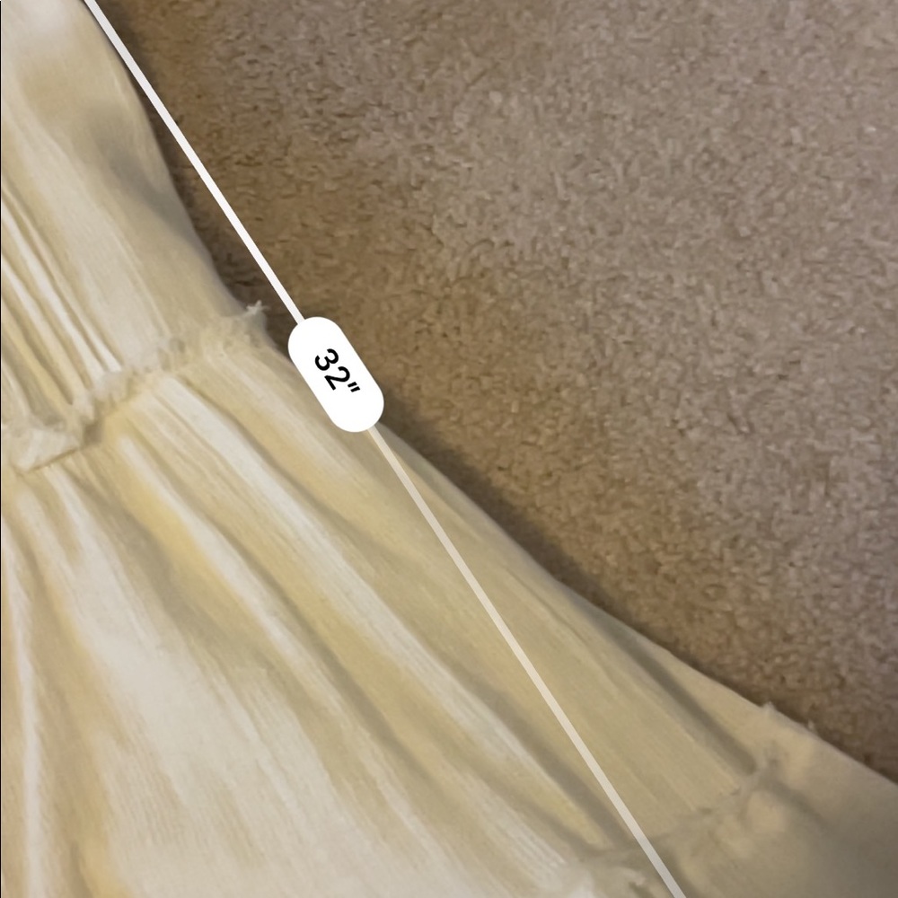 O’Neill tiered cream cotton sun dress - Picture 6 of 6